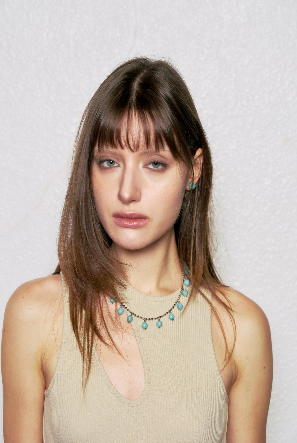 Fish Hook Earrings_turquoise