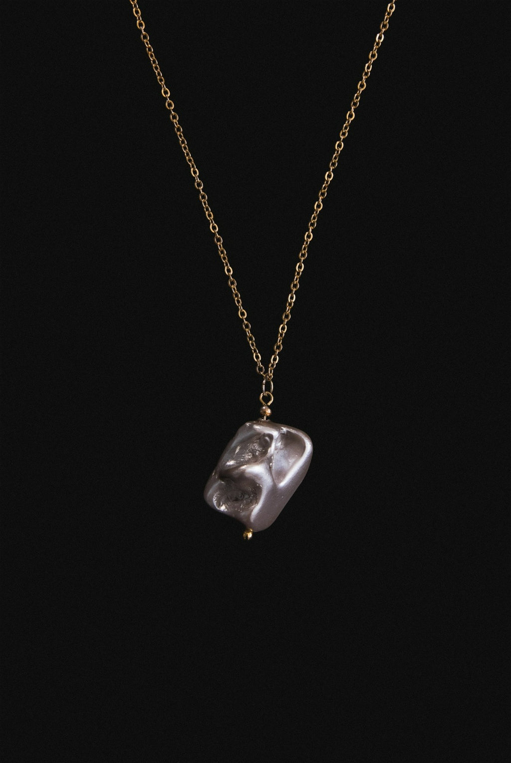Ink Pearl Necklace