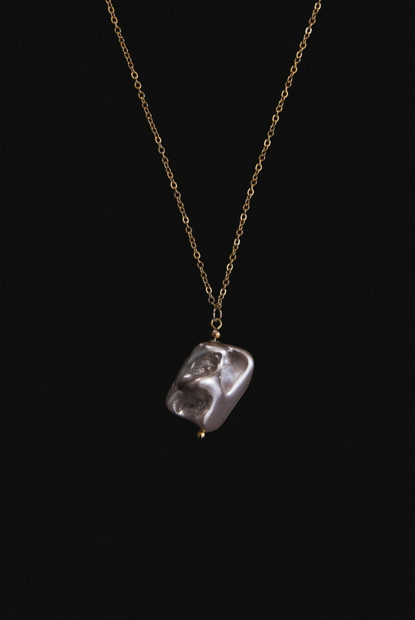 Ink Pearl Necklace