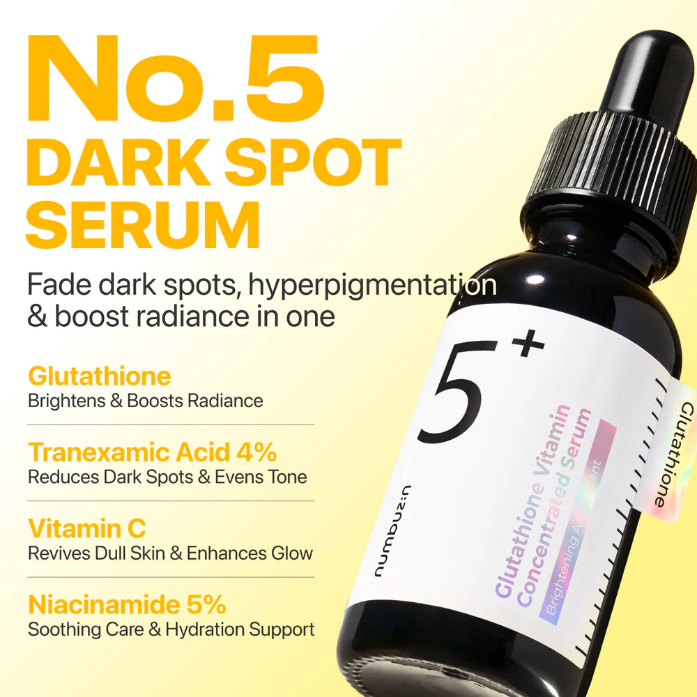 No.5 Glutathione C Ampoule 30ml · Numbuzin