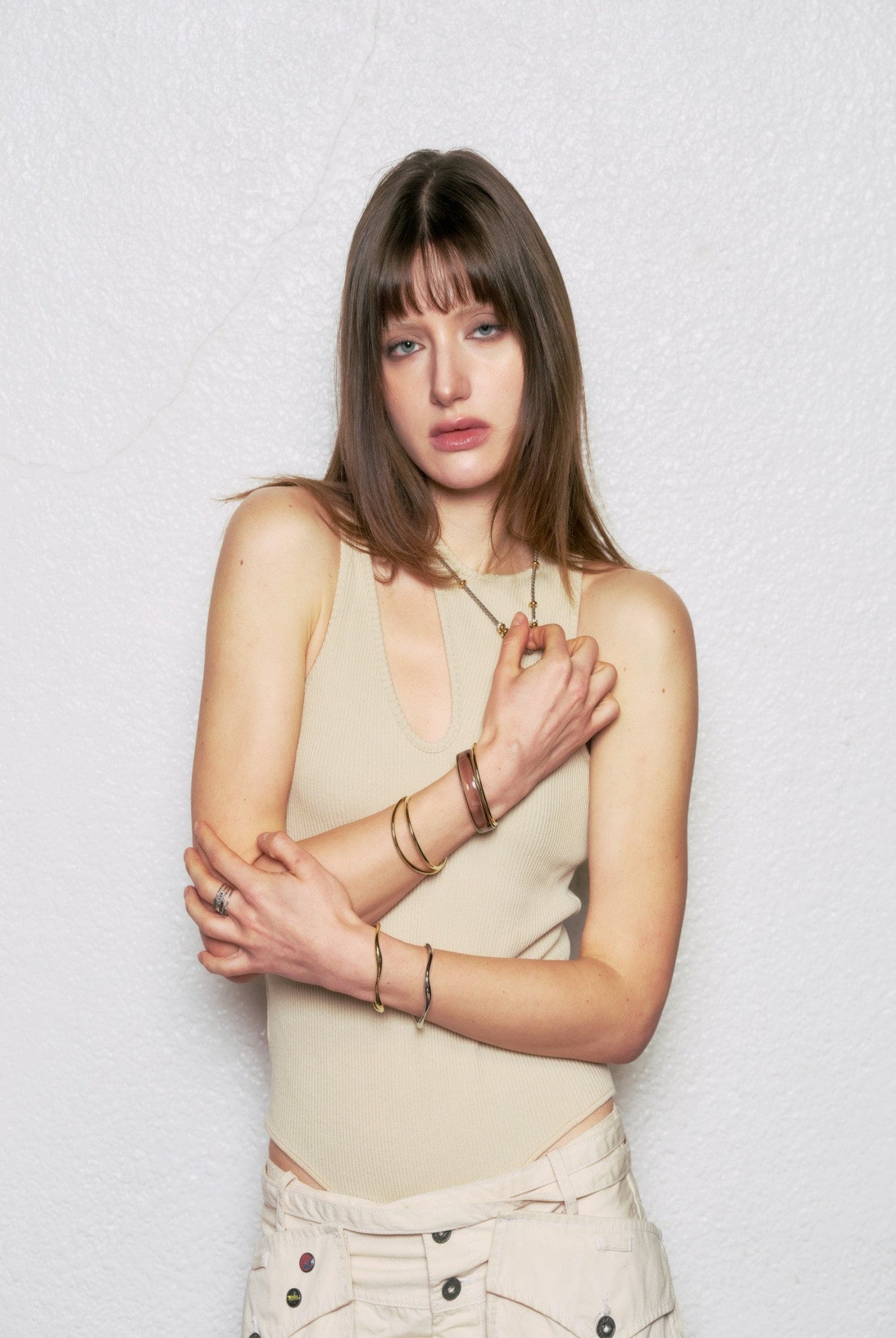 Slide Gold Necklace