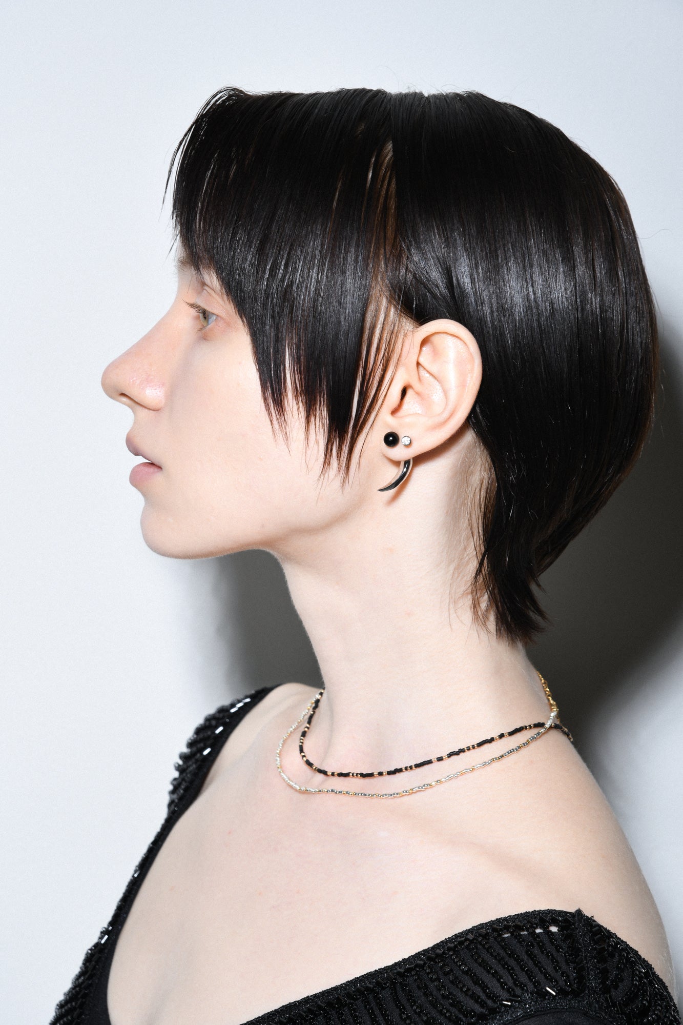 Black Rhythm Necklace